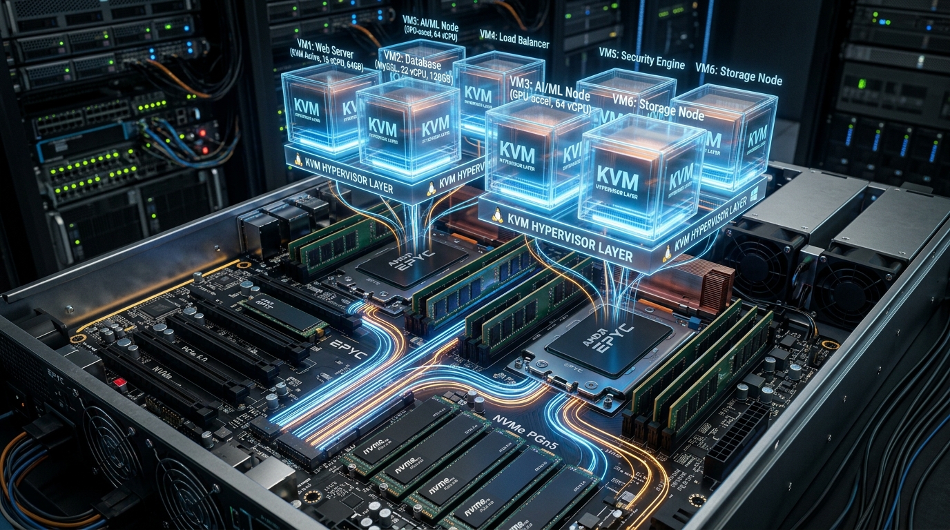 KVM vs OpenVZ vs LXC vs VMware: The Ultimate Cloud Virtualization Architecture Guide (2026)